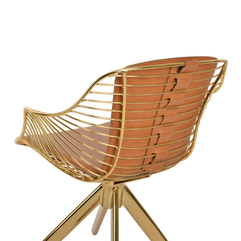 Fauteuil Zebra Sword, Caramel