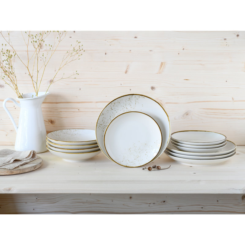 NATURE COLLECTION Piece Dinnerware Set - Service for 4