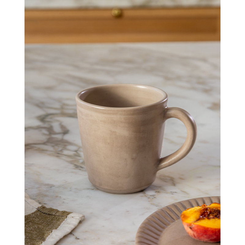 Earth Oval Mug, Beige