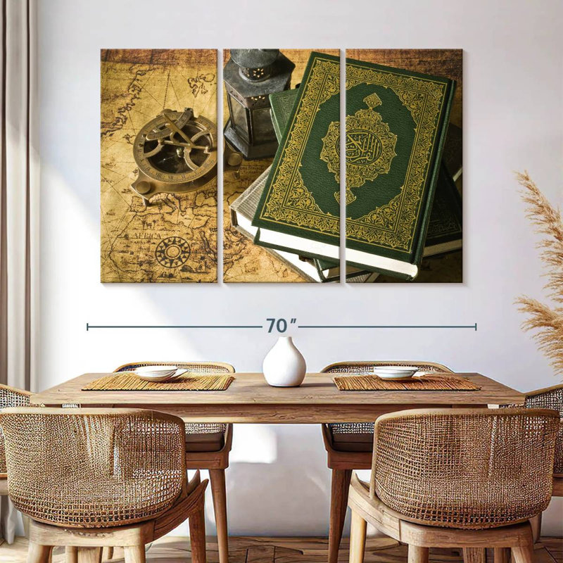 Adella Universal Islam, 42" H x 65" W
