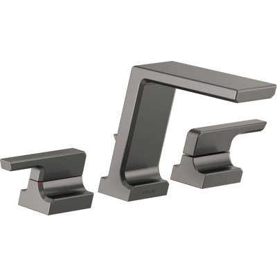 Pivotal Double Handle Deck Mounted Roman Tub Faucet with Optional Handshower