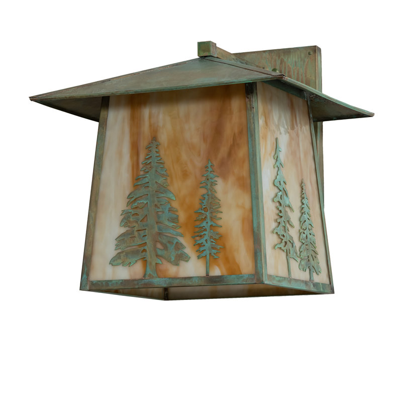 Applique à bras en laiton massif Stillwater, H 18,5 po x l 18 po x P 20 po
