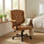 Fauteuil de direction ergonomique avec dossier à oreilles pour bureau personnel-1835399699