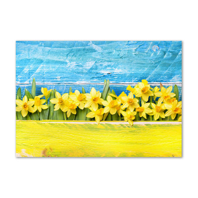 Daffodils - No Frame Print on Canvas