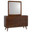 Commode 6 tiroirs avec miroir Kegan