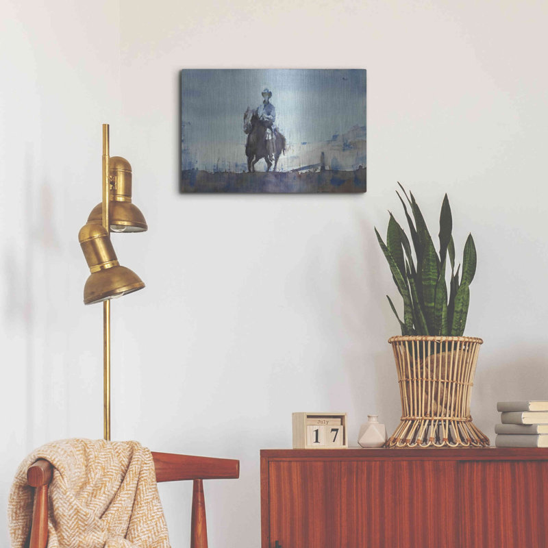 " Trail " by Oscar Alvarez Pardo, 16" H x 24" W