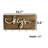 "Keys" Rustic Wood Wall-Mounted Key Holder