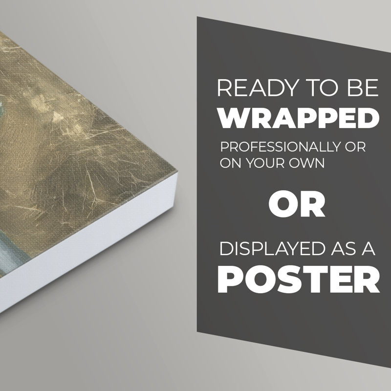 Cavendish Palm II -Canvas Print Only - NOT FRAMED, 27" H x 18" W