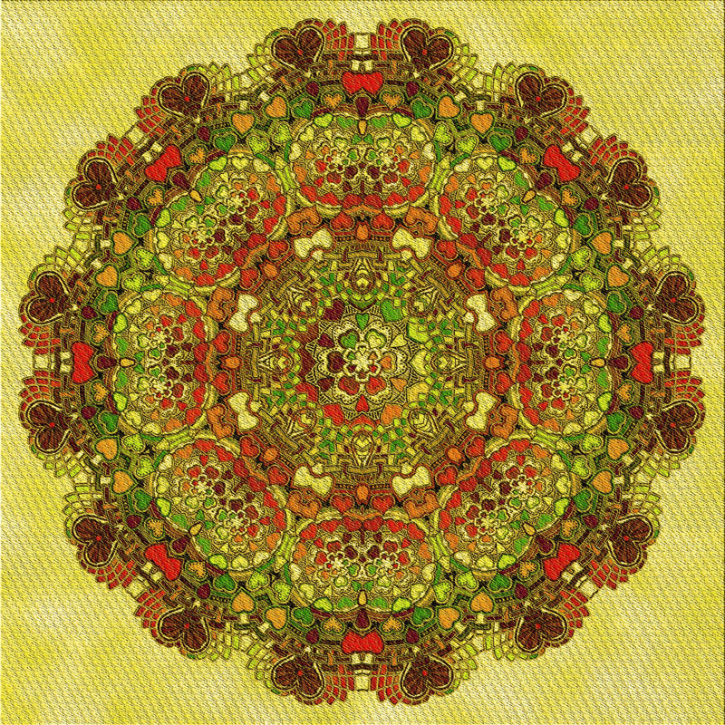 Indoor Rug, Square 7'