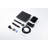 Wall Mounted 12Inch Shower Gear Formation Contraption Construction Kit, Matte Black, Stainless Steel With Handheld And Waterfall Tub Spout-121613030