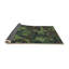 Tapis vert/noir à motifs-1875795125