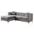 Velours gris velours est en rupture de stock