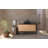 Jasmine 48'' Natural Oak Veneer Plywood Bathroom Vanity with Engineered Quartz Top-98743306
