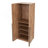 Lee 32" Wardrobe Closet In Golden Brown