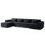 Canapé modulaire 5 pièces avec repose-pieds-998396116