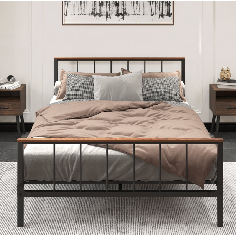 Esmael Full Bed with Headboard and Footboard, Queen