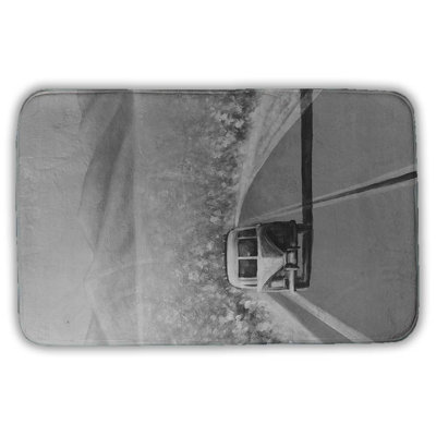 Fetterly Microfiber Non-Slip Bath Mat