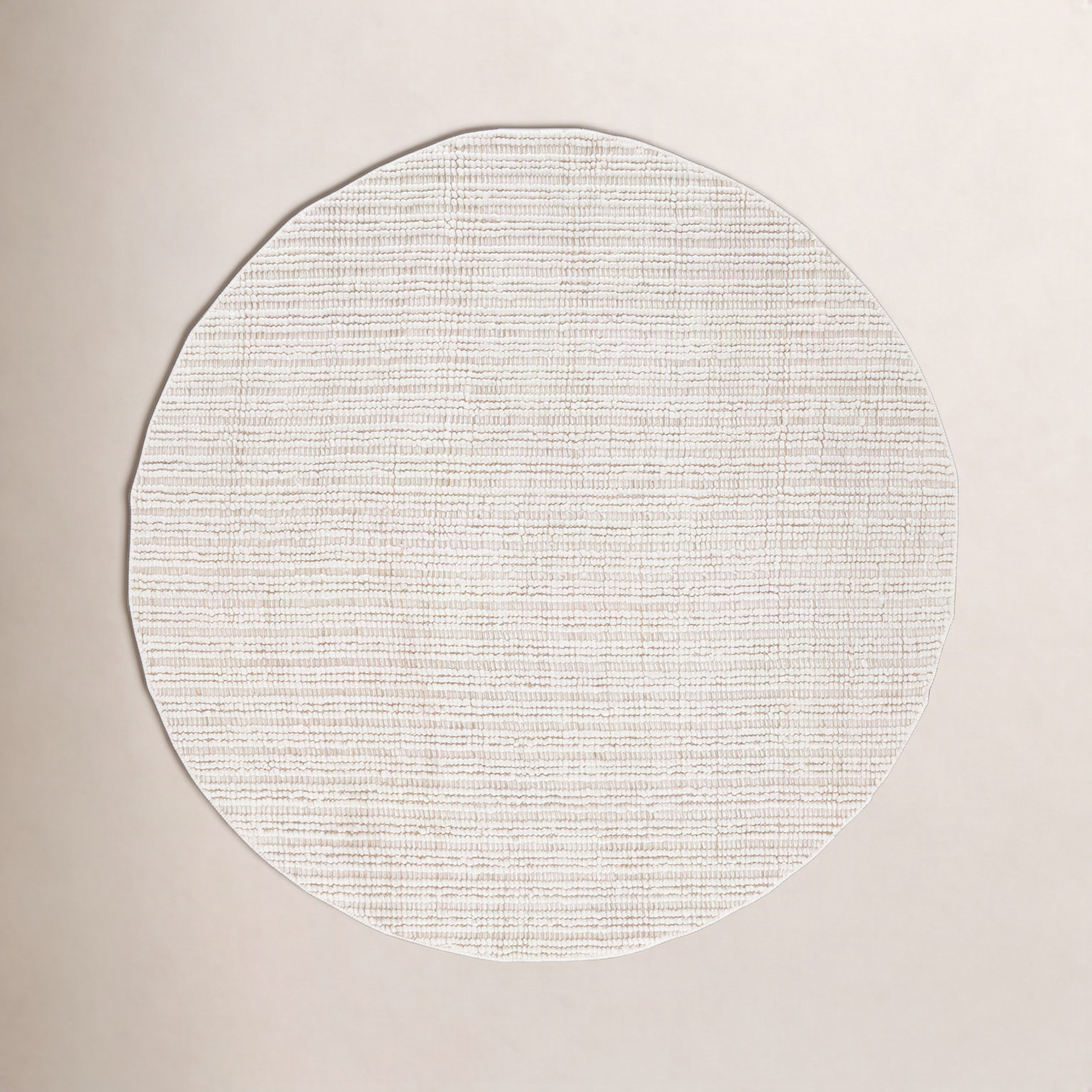 Hand-Woven Performance Rug, Round 6'