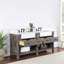 Ensemble de meuble-lavabo double 72 po Villareal-568484190