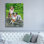 «Two Australian Shepherd Dogs» par Rebecca Wang, art mural sur toile