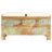 Storage Bench Solid Reclaimed Wood 31.5" x 15.7" x 15.7"