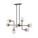 Poppy 8 - Light Sputnik Modern Linear Chandelier