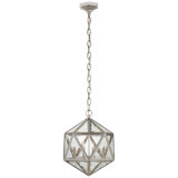 Chapman & Myers Zeno Medium 18 Facet Hedron Lantern