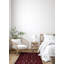 Tapis bleu marine en laine noué à la main de conception unique 3 pi 3 po x 5 pi 6 po New Age Eisner