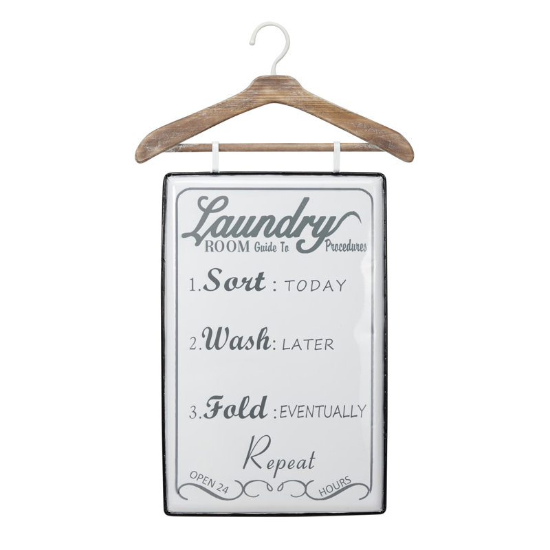 Farmhouse Abstract Wall Decor on Metal