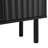 Versatile Home Storage Cabinet with Stylish Fluted Doors and Adjustable Shelves-943894759