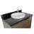 37'' Single Bathroom Vanity with Granite Top-27808960