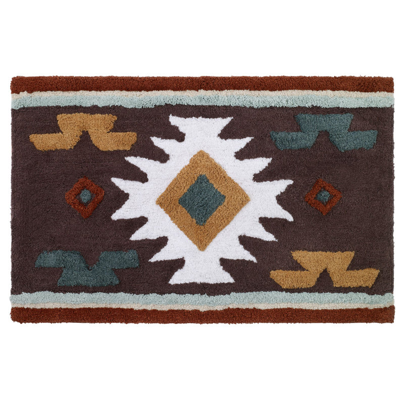 Aliezah Cotton Non-Slip Bath Rug