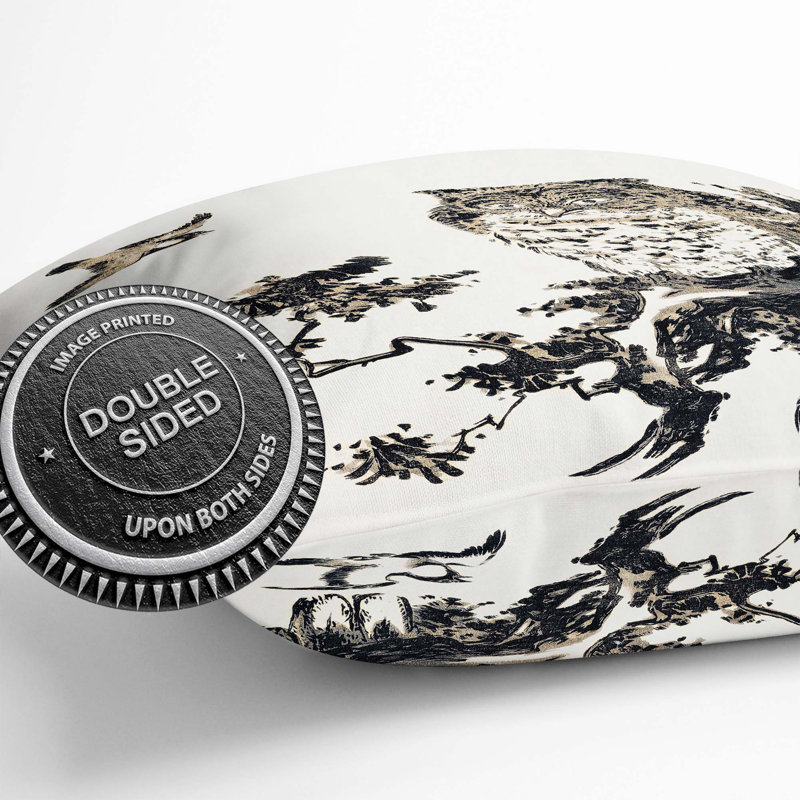 Square Throw Cushion, 55cm H x 55cm W x 20cm D