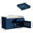 Shoe Storage Bench with 2 Drawers, Wood Entryway Bench with Cushion, 2 Adjustable Shelves-509960043