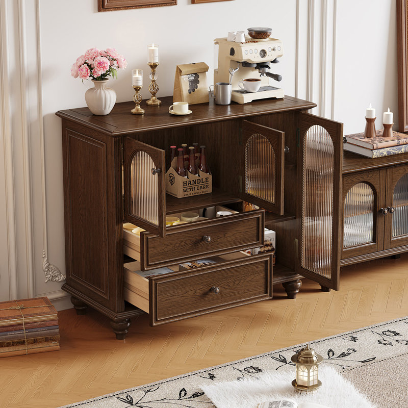 American-style retro minimalist sideboard