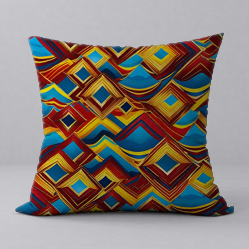 Coussin décoratif en polyester