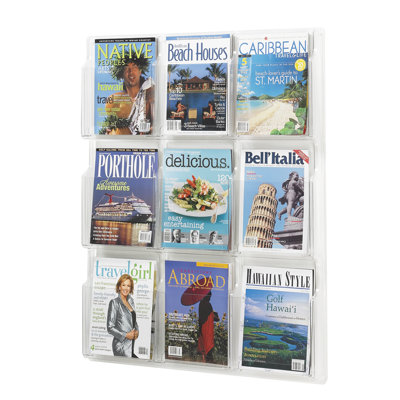 Revealâ„¢ Magazine Rack by Safco Products Company