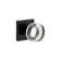 Viaggio Quadrato Rosette Single Dummy with Circolo Crystal Knob