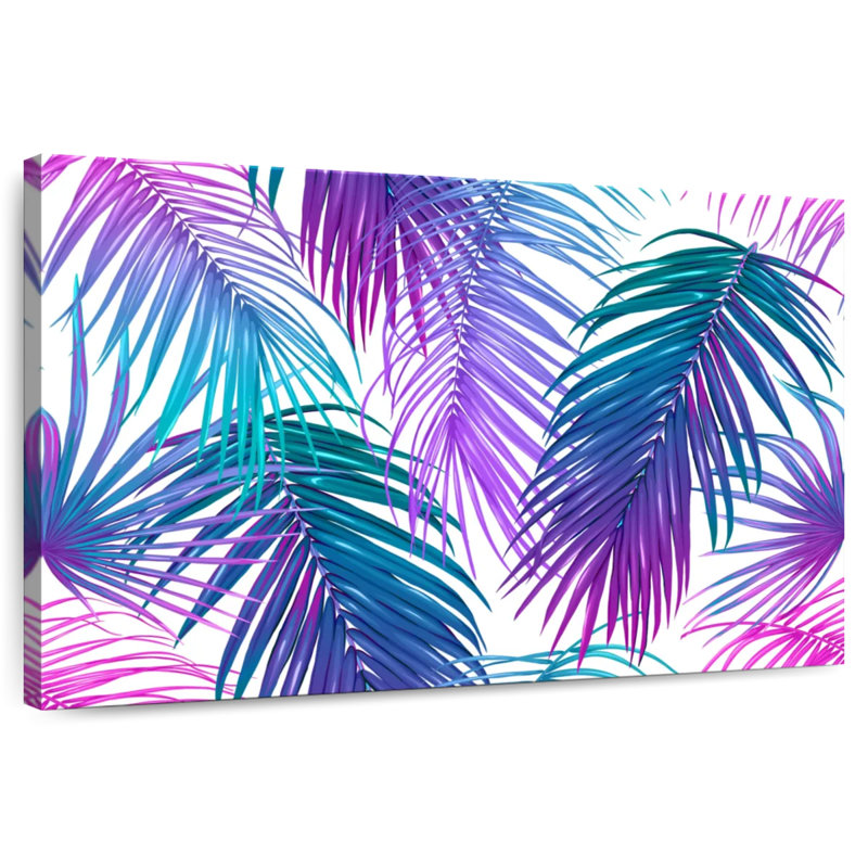 Harnek Neon Tropical Leaves