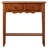 Petite Solid Wood Console in Medium Oak