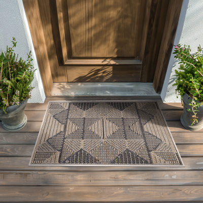 Geometric Indoor/Outdoor Area Rug