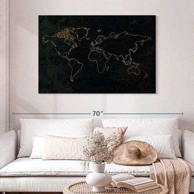Carte du monde Aliaz