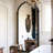 French-Style Minimalist Luxury Wall-Mounted Floor-Standing Arched Full-Length Mirror-118509614-118509617