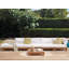 Lounge Set SANZA Aluminium White Reversible 5 Seater