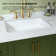 Undermount Bathroom Sink 23 5/8" X 15 9/16" Rectangular Vitreous China With Overflow
