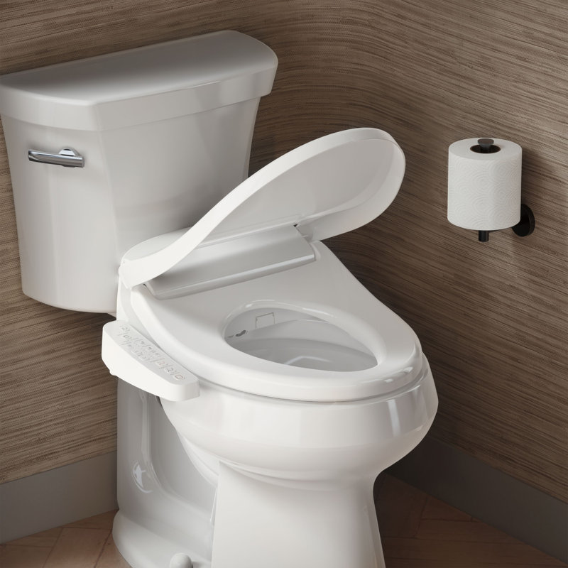 Purewash E580 Round-Front Bidet Toilet Seat