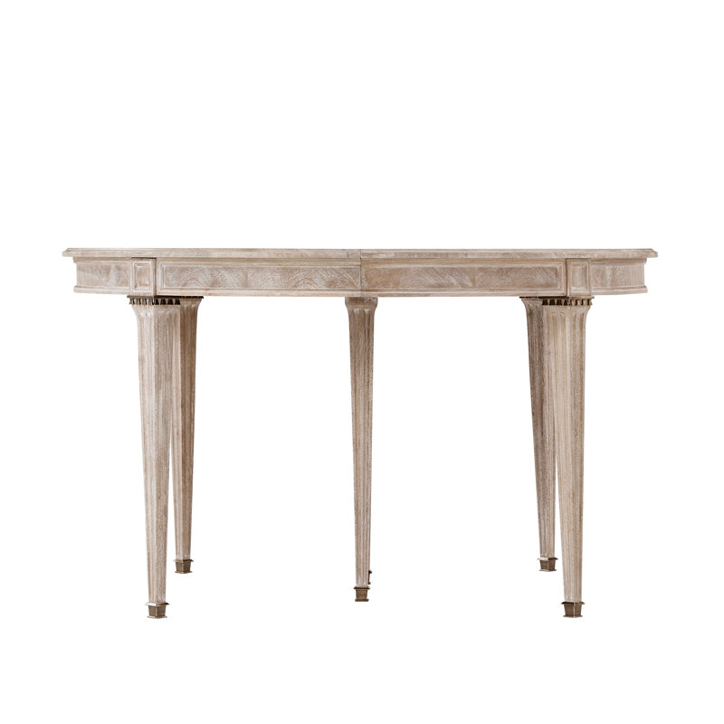Composition Extendable Mahogany Dining Table