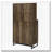 Harlie Rustic Oak 2-doors Wine Cabinet