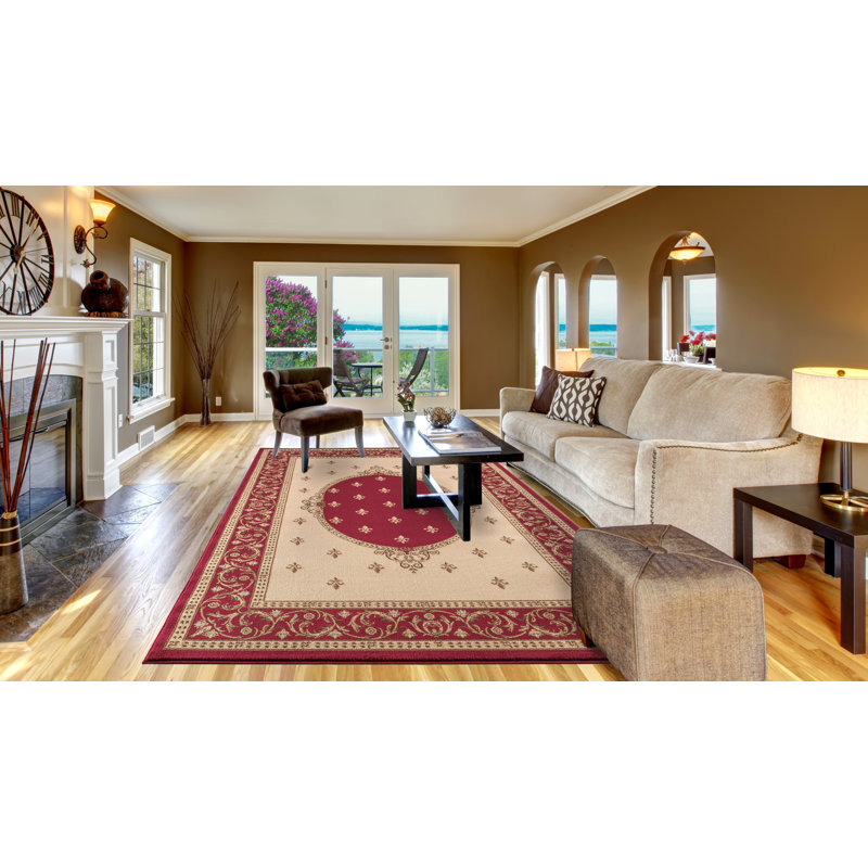 Thyrvi Indoor / Outdoor Rug, Rectangle 6'7" x 9'3"