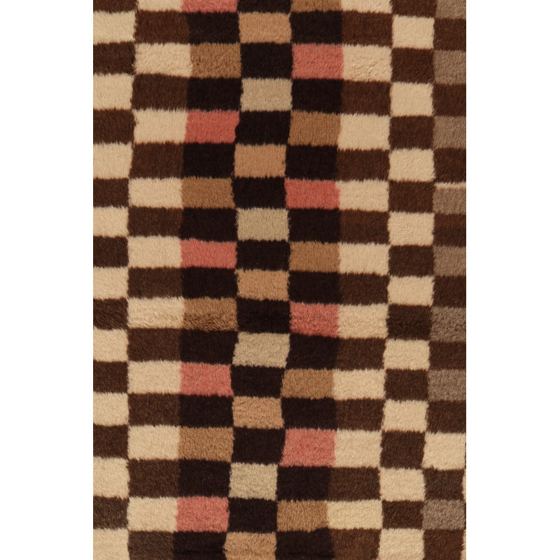 One-of-a-Kind 3' x 8'9" Hand Knotted Area Rug